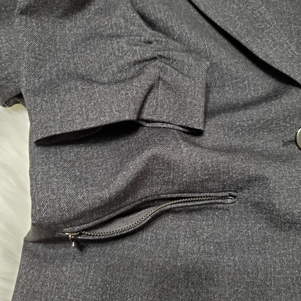 Kasper Ruched One-Button Blazer NWT - Picture 5 of 12